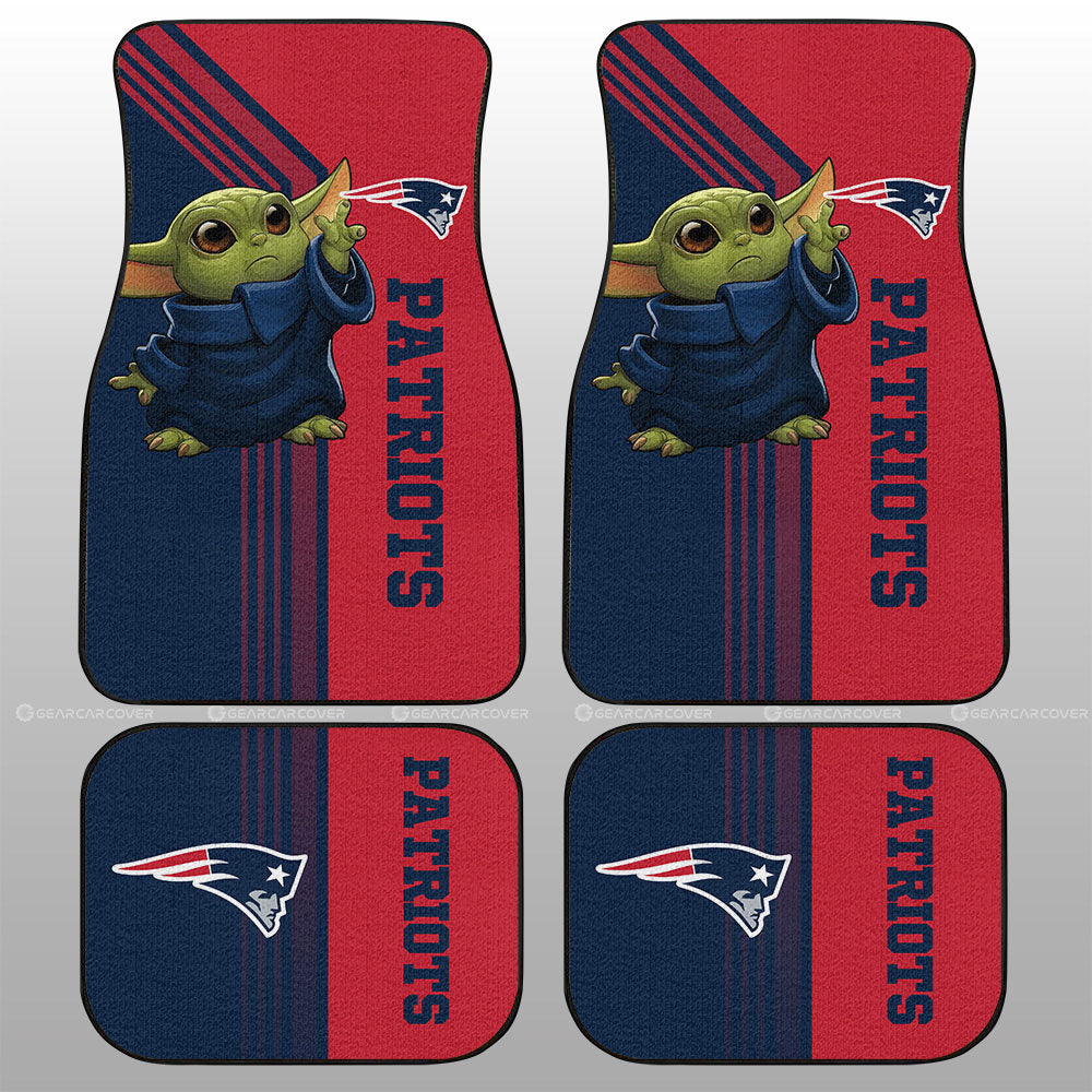 New England Patriots Car Floor Mats Custom Car Accessories - Gearcarcover - 1