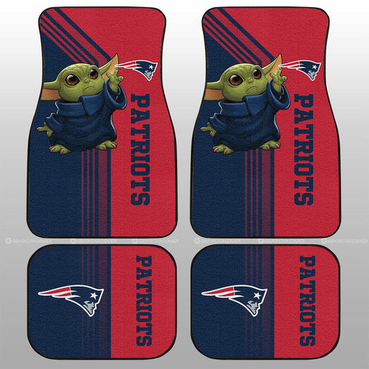 New England Patriots Car Floor Mats Custom Car Accessories - Gearcarcover - 1