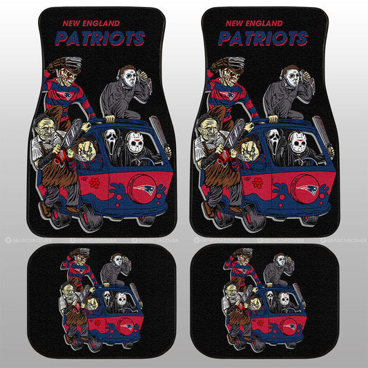 New England Patriots Car Floor Mats Custom Car Accessories - Gearcarcover - 1
