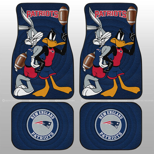 New England Patriots Car Floor Mats Custom Car Accessories - Gearcarcover - 1