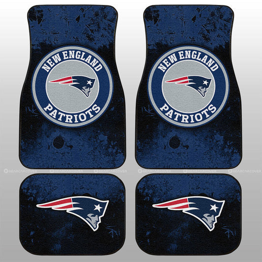 New England Patriots Car Floor Mats Custom Car Accessories - Gearcarcover - 1