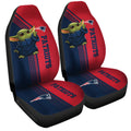 New England Patriots Car Seat Covers Baby Yoda Car Accessories - Gearcarcover - 3