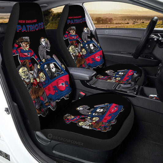 New England Patriots Car Seat Covers Custom Car Accessories - Gearcarcover - 2
