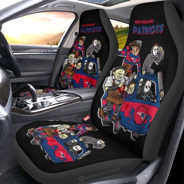 New England Patriots Car Seat Covers Custom Car Accessories - Gearcarcover - 1