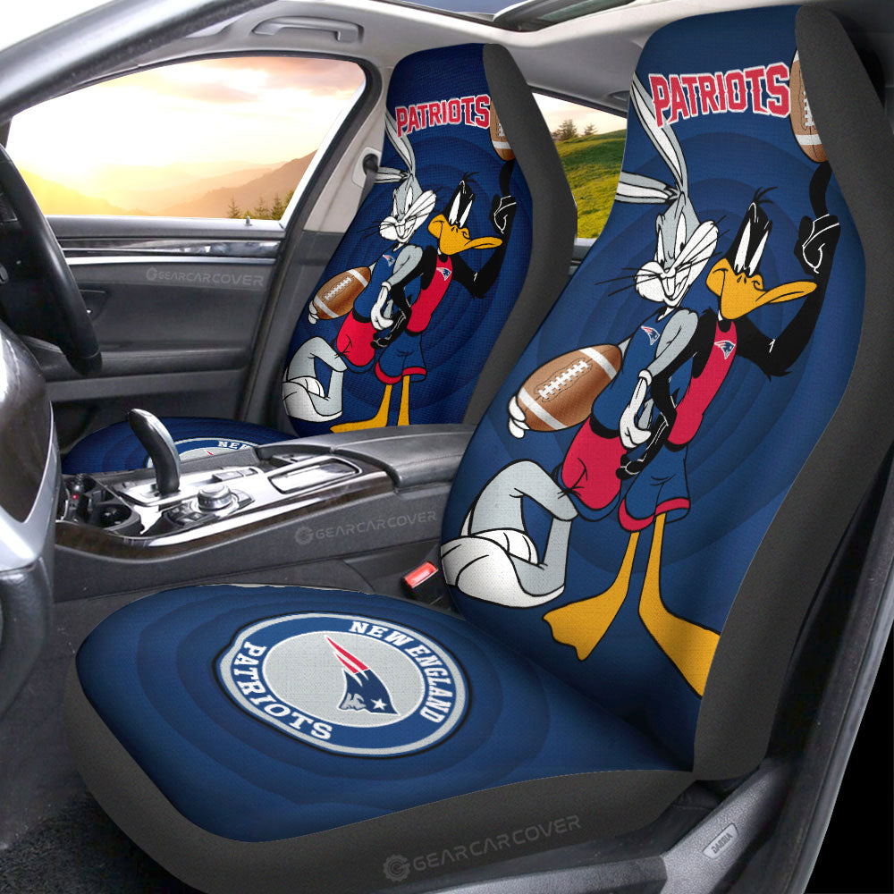 New England Patriots Car Seat Covers Custom Car Accessories - Gearcarcover - 1