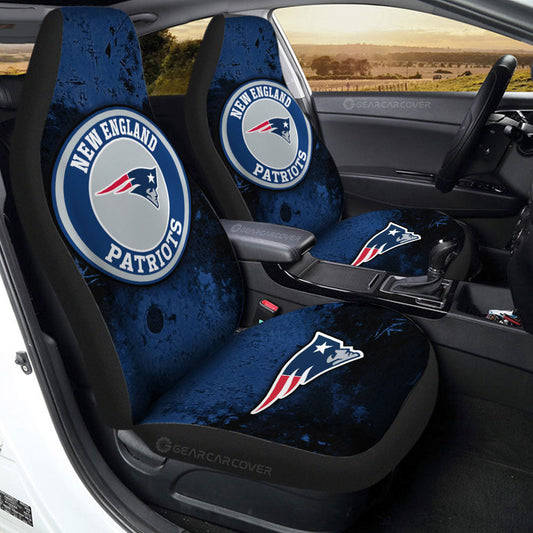 New England Patriots Car Seat Covers Custom Car Accessories - Gearcarcover - 2