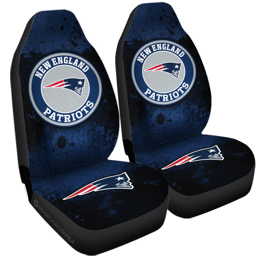 New England Patriots Car Seat Covers Custom Car Accessories - Gearcarcover - 3