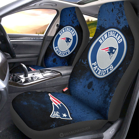 New England Patriots Car Seat Covers Custom Car Accessories - Gearcarcover - 1