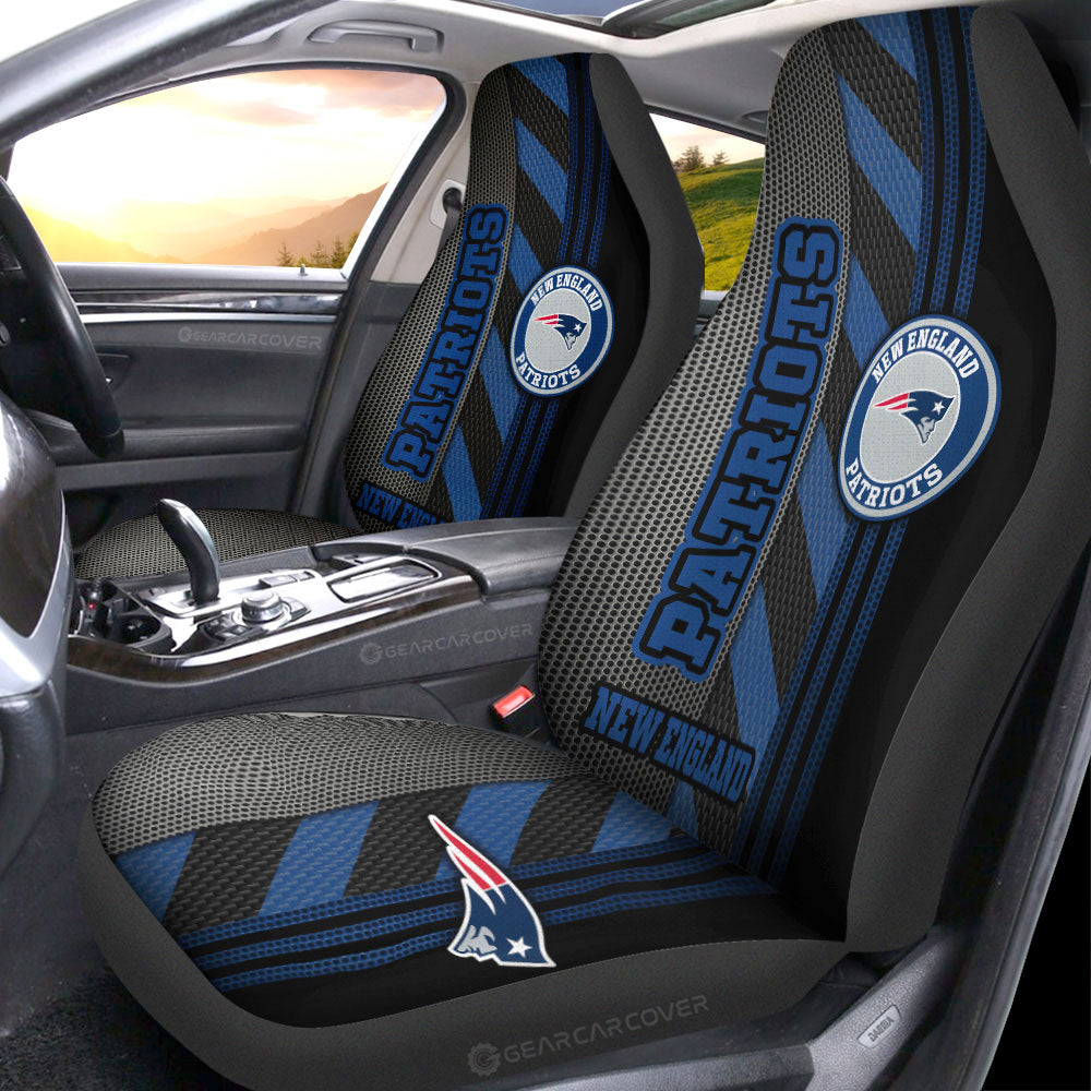 New England Patriots Car Seat Covers Custom Car Accessories - Gearcarcover - 1