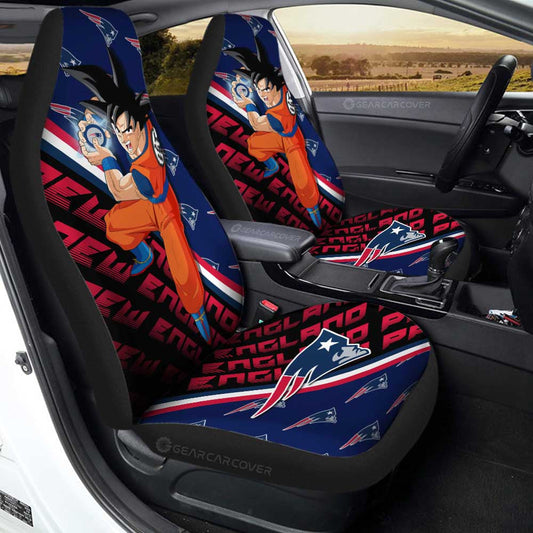 New England Patriots Car Seat Covers Goku Car Accessories For Fans - Gearcarcover - 1