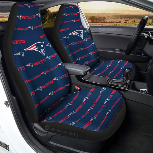New England Patriots Car Seat Covers Sporty Team Collection - Gearcarcover - 2