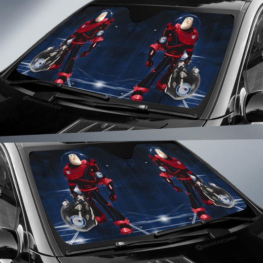 New England Patriots Car Sunshade Custom Car Accessories For Fan - Gearcarcover - 2