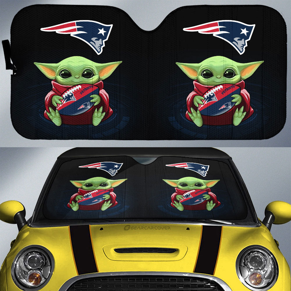 New England Patriots Car Sunshade Custom Car Accessories For Fan - Gearcarcover - 1
