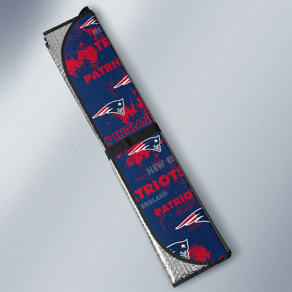 New England Patriots Car Sunshade Custom Car Accessories - Gearcarcover - 3
