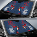 New England Patriots Car Sunshade Custom Car Accessories - Gearcarcover - 2