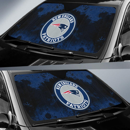 New England Patriots Car Sunshade Custom Car Accessories - Gearcarcover - 2