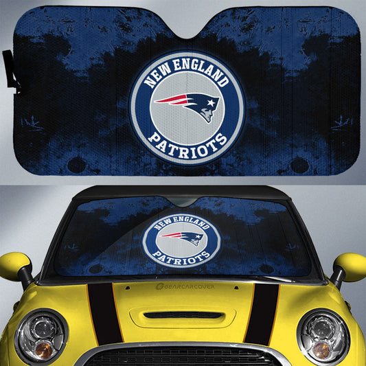 New England Patriots Car Sunshade Custom Car Accessories - Gearcarcover - 1