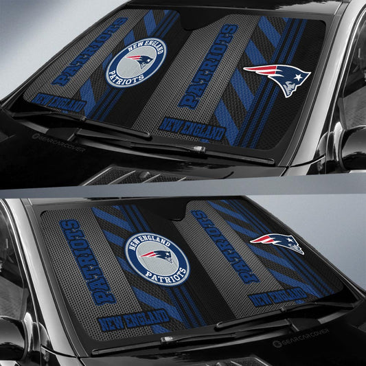 New England Patriots Car Sunshade Custom Car Accessories - Gearcarcover - 2
