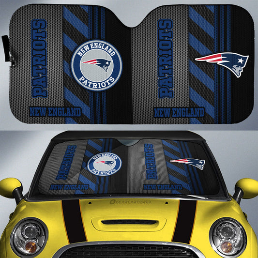 New England Patriots Car Sunshade Custom Car Accessories - Gearcarcover - 1