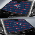 New England Patriots Car Sunshade Sporty Team Collection - Gearcarcover - 2