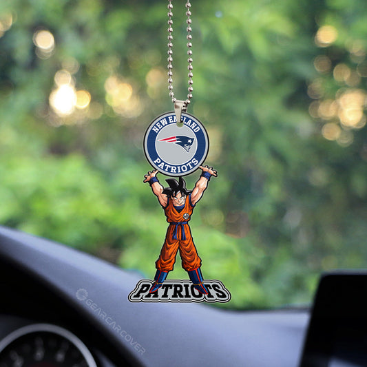 New England Patriots Ornament Goku Car Accessories - Gearcarcover - 2