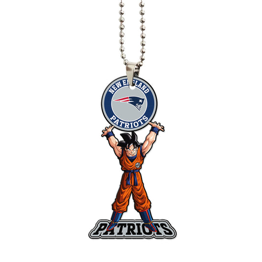 New England Patriots Ornament Goku Car Accessories - Gearcarcover - 1