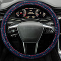New England Patriots Steering Wheel Cover Sporty Team Collection - Gearcarcover - 2
