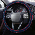 New England Patriots Steering Wheel Cover Sporty Team Collection - Gearcarcover - 4