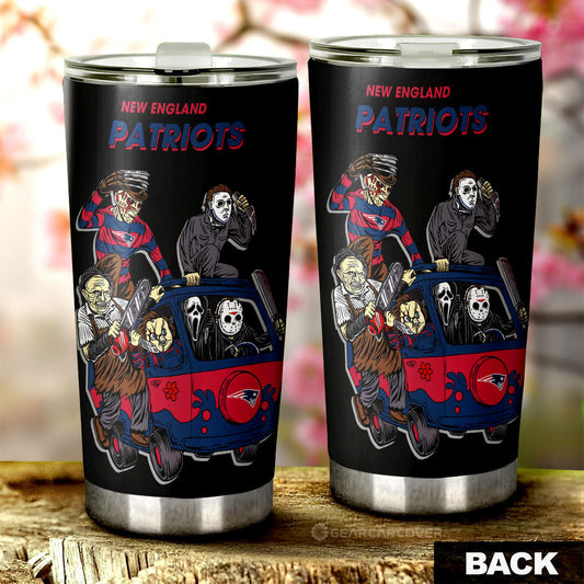 New England Patriots Tumbler Cup Custom Car Accessories - Gearcarcover - 2