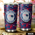 New England Patriots Tumbler Cup Custom Car Accessories - Gearcarcover - 2