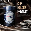 New England Patriots Tumbler Cup Custom Car Accessories - Gearcarcover - 3