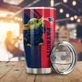 New England Patriots Tumbler Cup Custom Car Accessories - Gearcarcover - 1