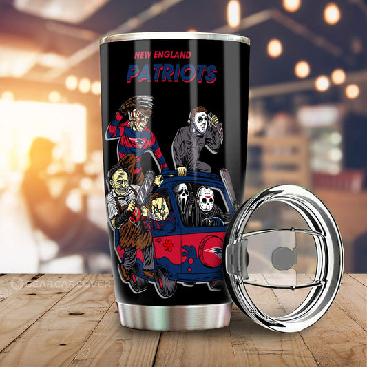 New England Patriots Tumbler Cup Custom Car Accessories - Gearcarcover - 1