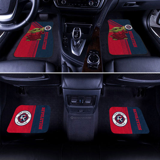 New England Revolution Car Floor Mats Custom Car Accessories - Gearcarcover - 2