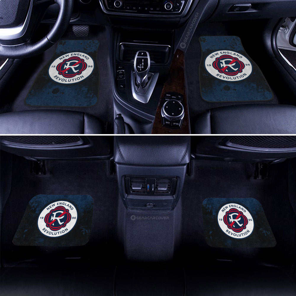 New England Revolution Car Floor Mats Custom Car Accessories - Gearcarcover - 2