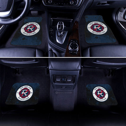 New England Revolution Car Floor Mats Custom Car Accessories - Gearcarcover - 2