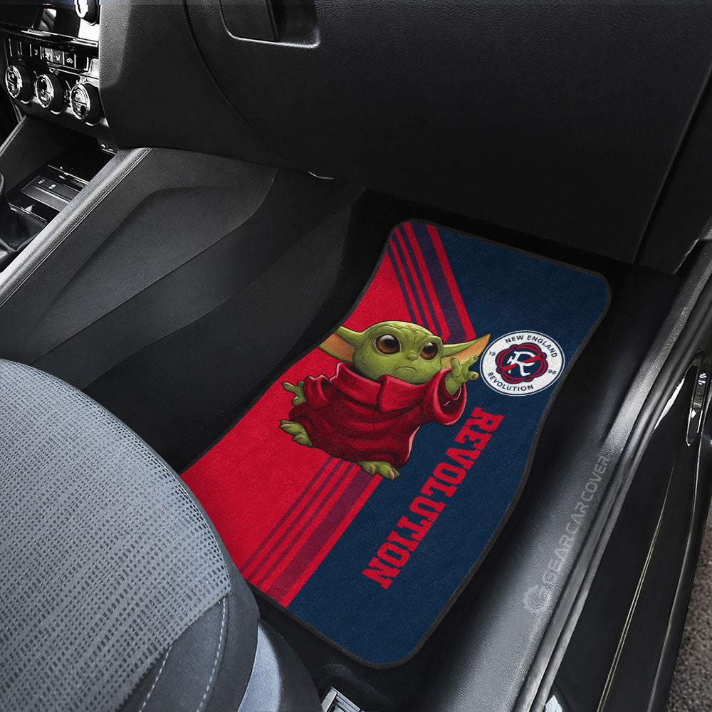 New England Revolution Car Floor Mats Custom Car Accessories - Gearcarcover - 3