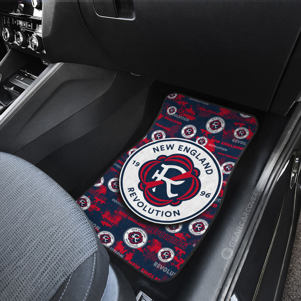 New England Revolution Car Floor Mats Custom Car Accessories - Gearcarcover - 3