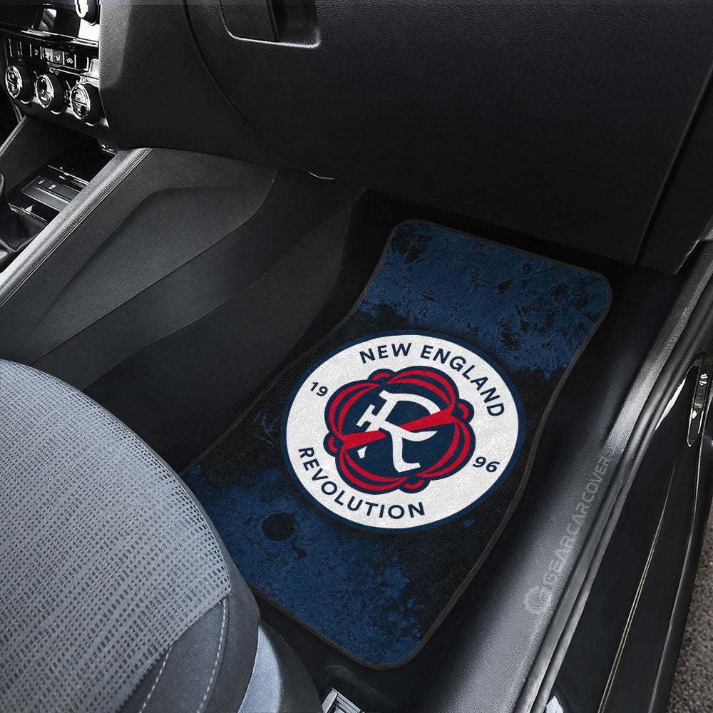 New England Revolution Car Floor Mats Custom Car Accessories - Gearcarcover - 3
