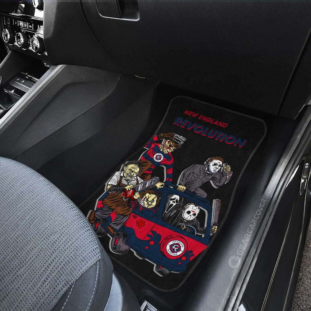 New England Revolution Car Floor Mats Custom Car Accessories - Gearcarcover - 3