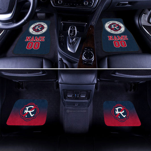 New England Revolution Car Floor Mats Sporty Team Collection - Gearcarcover - 2