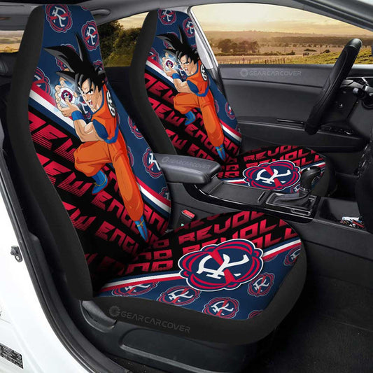 New England Revolution Car Seat Covers Goku Car Accessories For Fans - Gearcarcover - 1