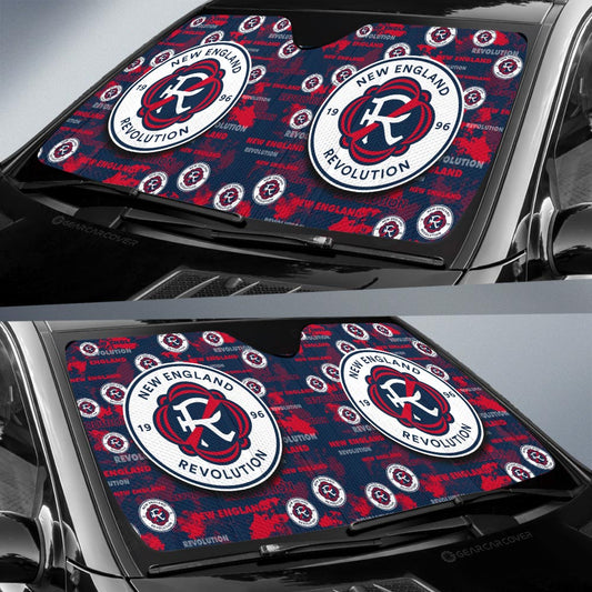 New England Revolution Car Sunshade Custom Car Accessories - Gearcarcover - 2