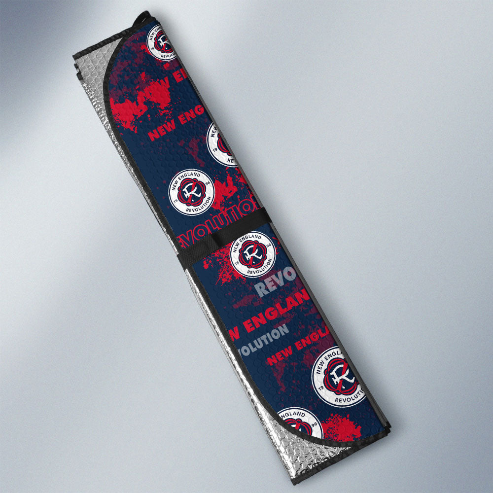 New England Revolution Car Sunshade Custom Car Accessories - Gearcarcover - 3