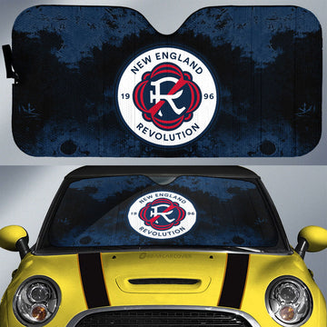 New England Revolution Car Sunshade Custom Car Accessories - Gearcarcover - 1