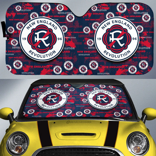 New England Revolution Car Sunshade Custom Car Accessories - Gearcarcover - 1