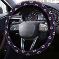 New England Revolution Steering Wheel Cover Sporty Team Collection - Gearcarcover - 4