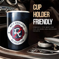 New England Revolution Tumbler Cup Custom Car Accessories - Gearcarcover - 3