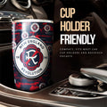 New England Revolution Tumbler Cup Custom Car Accessories - Gearcarcover - 3