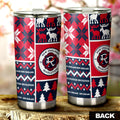 New England Revolution Tumbler Cup Custom Ugly Style Car Accessories - Gearcarcover - 2